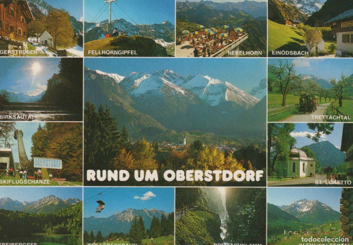 Cartes Postales: Germany Oberstdorf And Allg&auml;u Region Multi View 1980s *YBA200