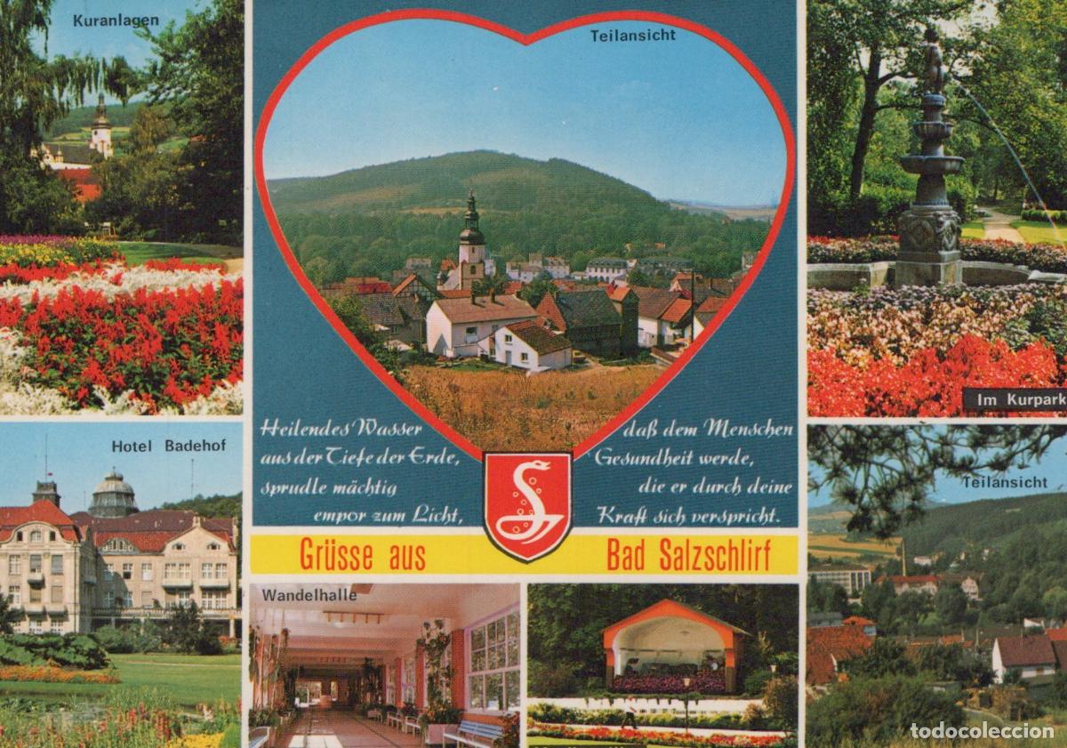 Cartes Postales: Germany Alsfeld Bad Salzschlirf Multi View With Hotel Badehof and *YBA068
