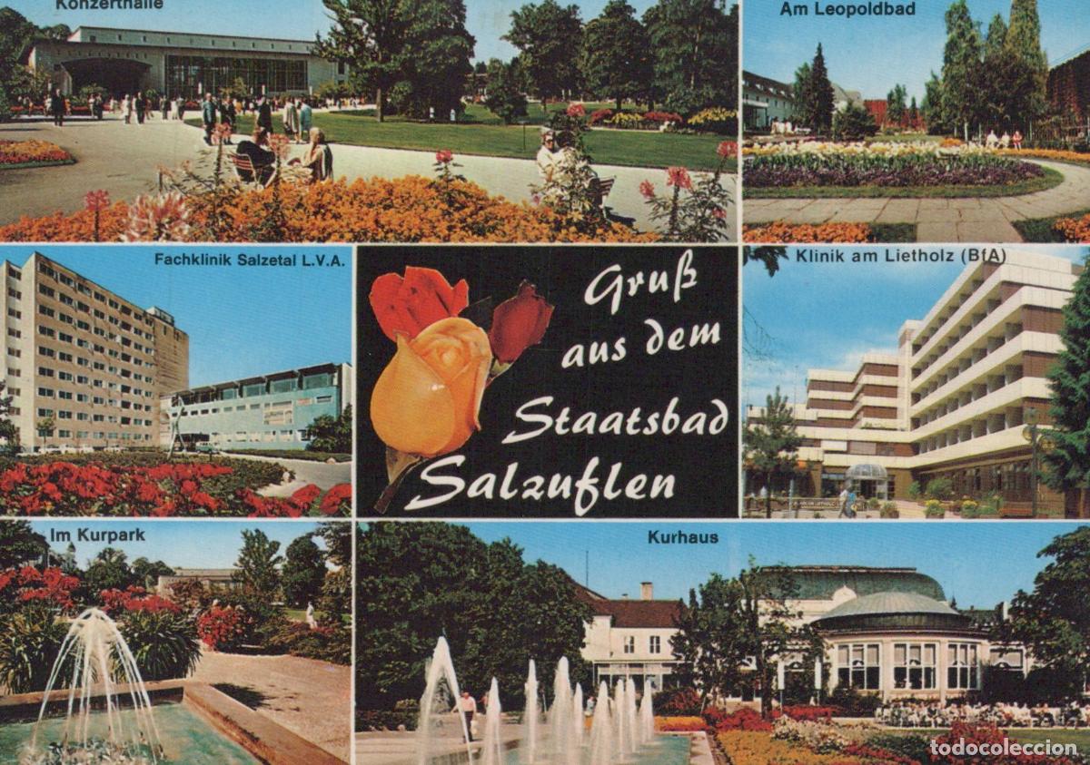 Cartes Postales: Germany Bad Salzuflen Multi View Konzerthalle Leopoldbad Fachklinik *YBA070