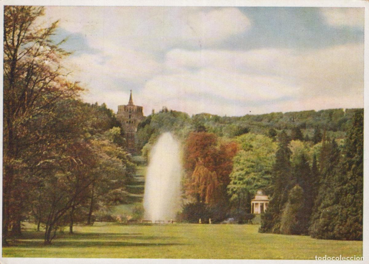 Cartes Postales: Germany Kassel Wilhelmsh&ouml;he Schlo&szlig;park Fountain and Hercules Monument *YBA286