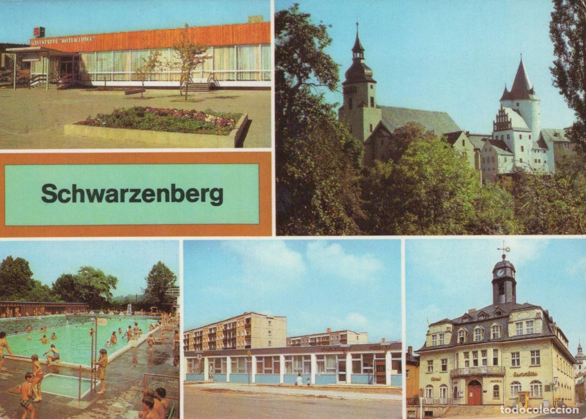Cartes Postales: Germany Altenberg Scharzenberg Multi View Hotel Castle Swimming Pool *YBA218