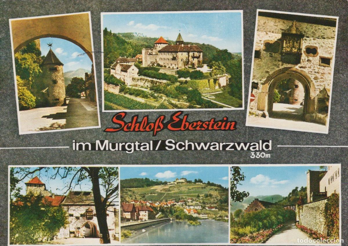 Postkarten: Germany Gernsbach Schloss Eberstein in Murgtal Schwarzwald *YBA266