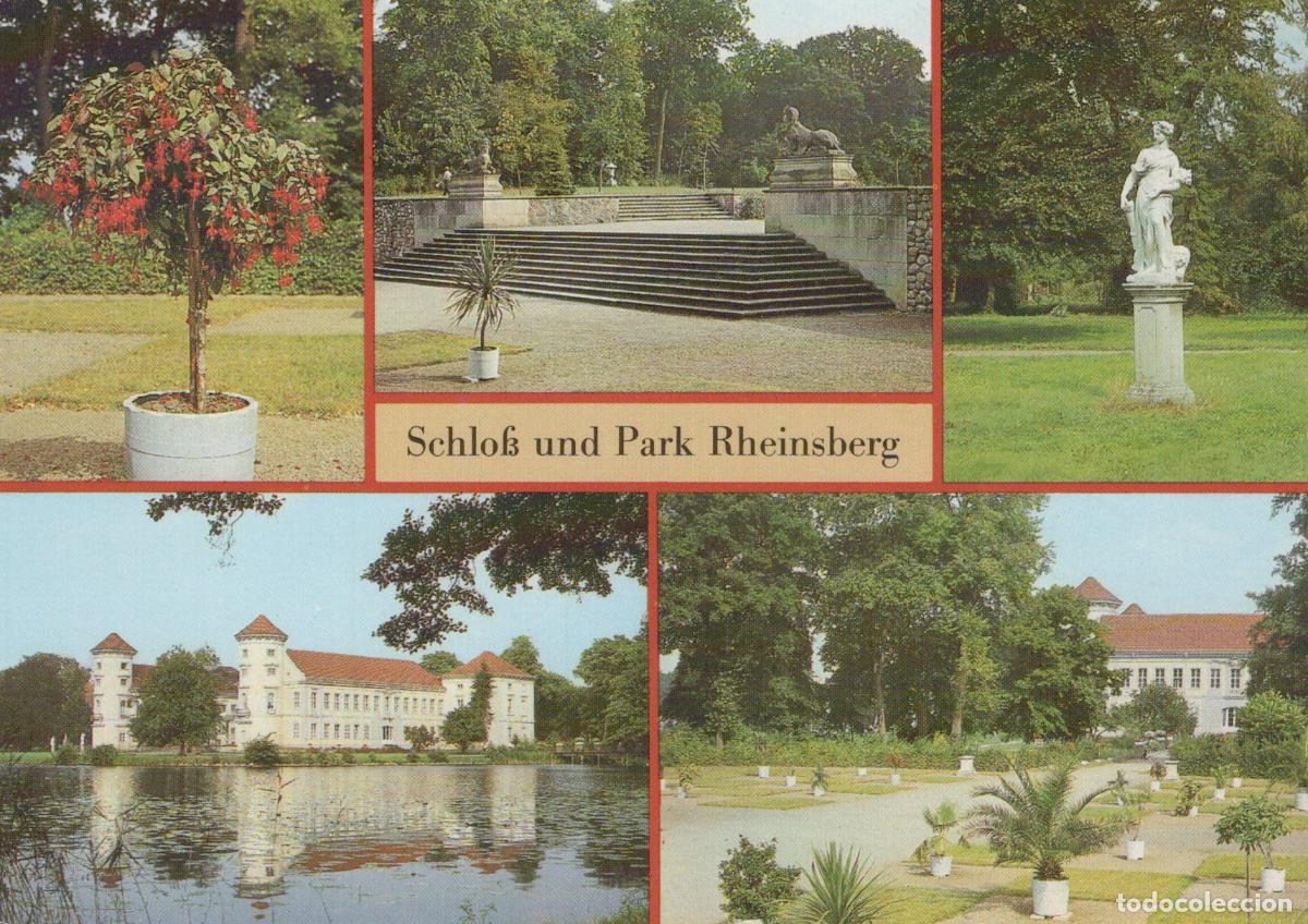 Cartes Postales: Germany Rheinsberg Palace and Park Multi View 1983 *YBA270