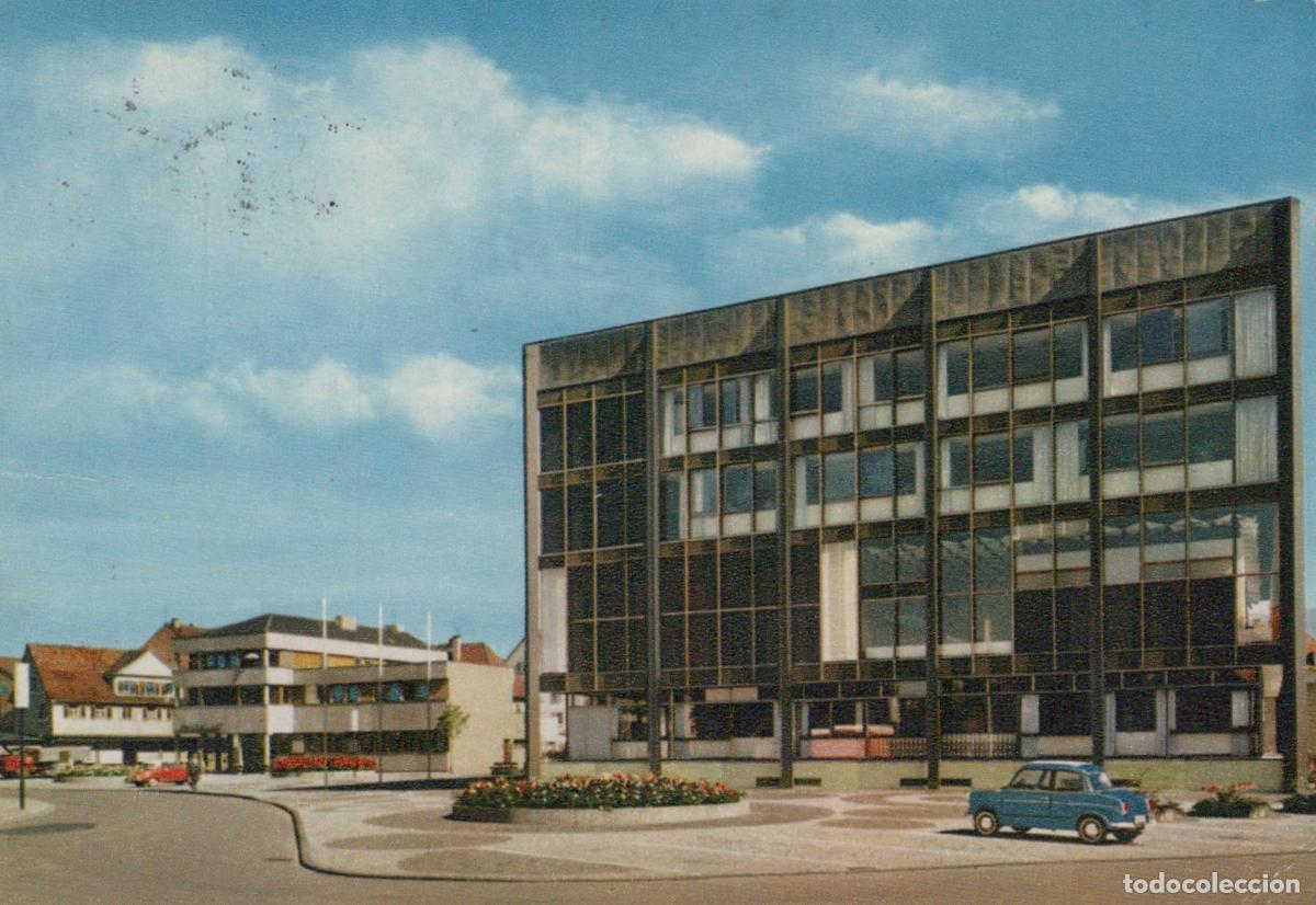 Postkarten: Germany Achern On the Hornisgrinde Rathaus Modern Architecture *YBA234