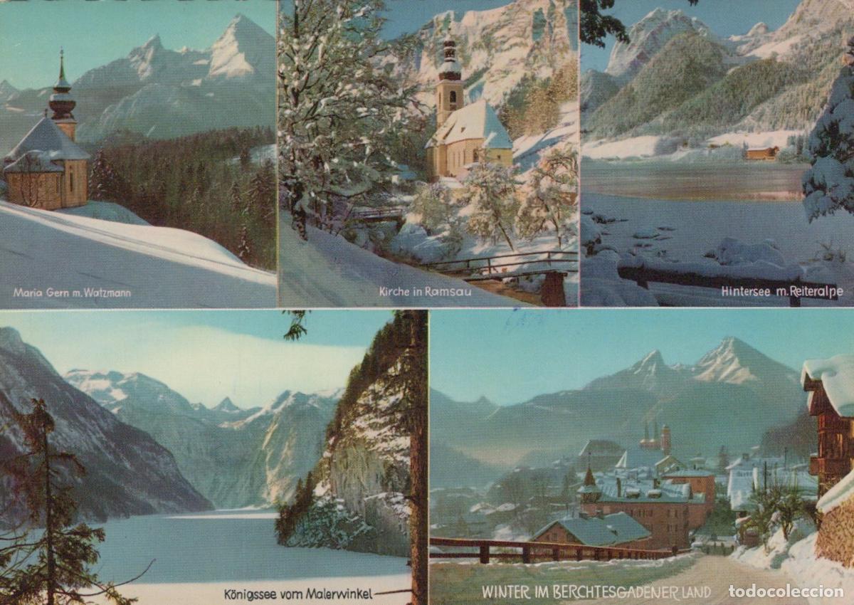 Postkarten: Germany Berchtesgaden Winter in Berchtesgadener Land Unposted *YBA293