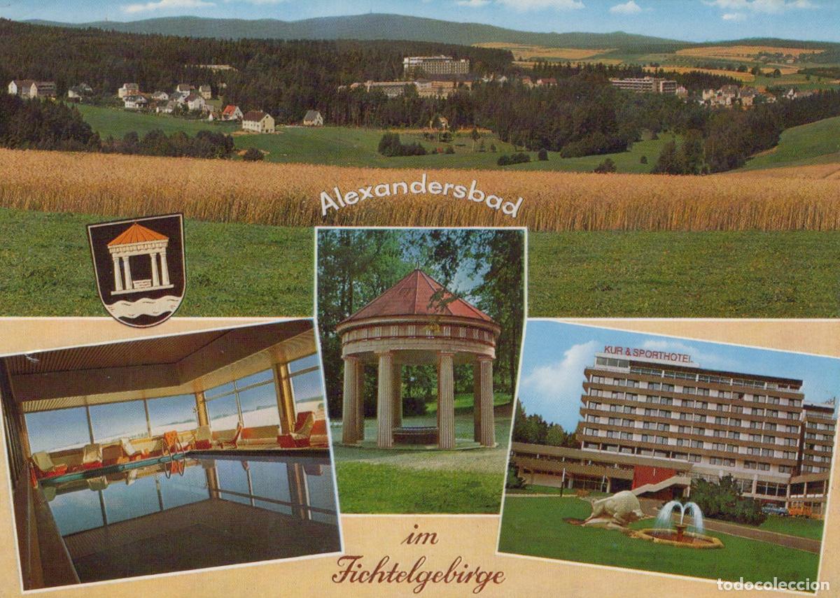 Cartes Postales: Germany Bayreuth Alexandersbad IM Fichtelgebirge Kur Sporthotel Swimming *YBA236