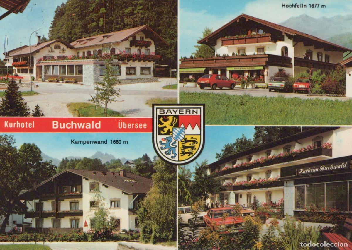 Cartoline: Germany Four Views of Kurhotel Buchwald and Surrounding Area in &Uuml;bersee *YBA238