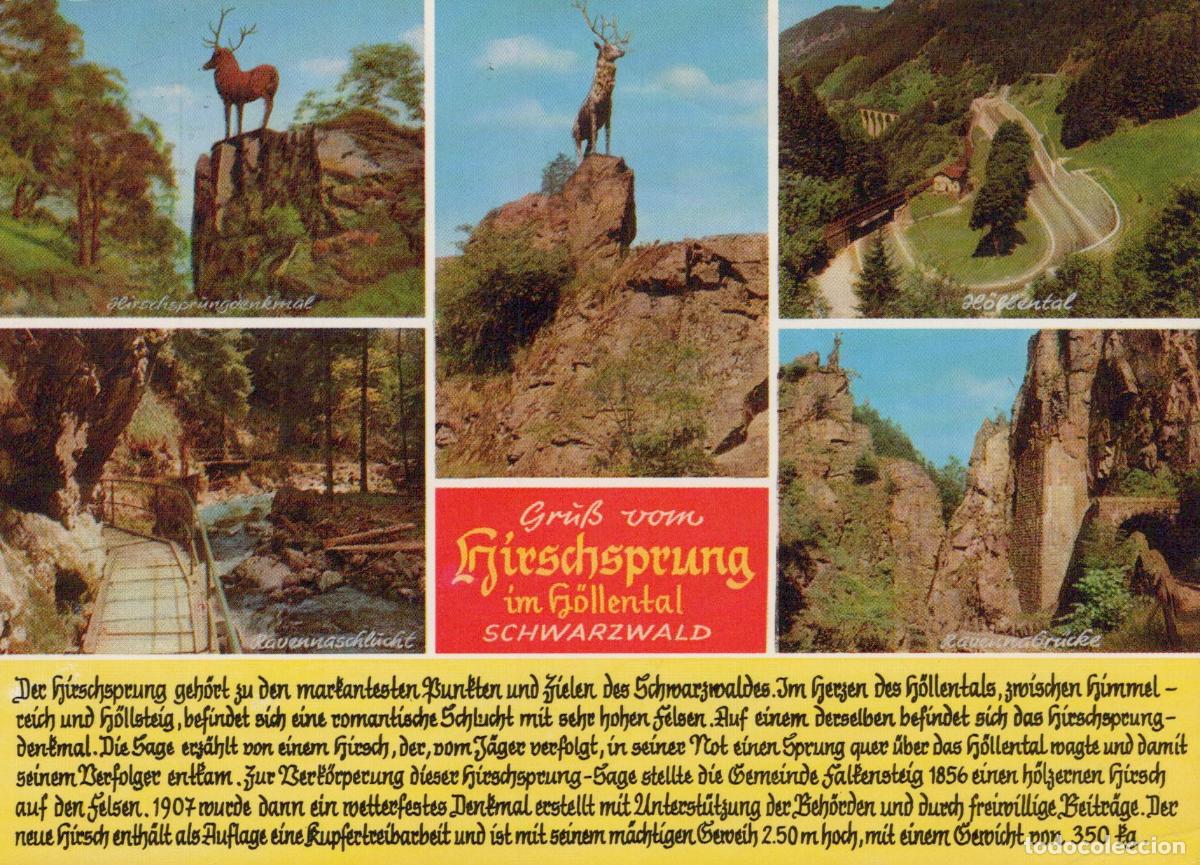 Postales: Germany H&ouml;llental Hirschsprung in Black Forest Multi View *YBA303