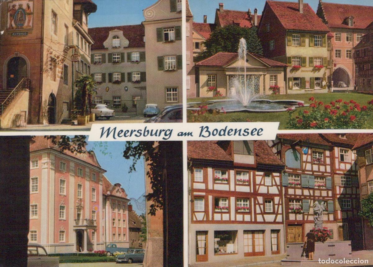 Postcards: Germany Meersburg Am Bodensee Multi View With Architecture *YBA131