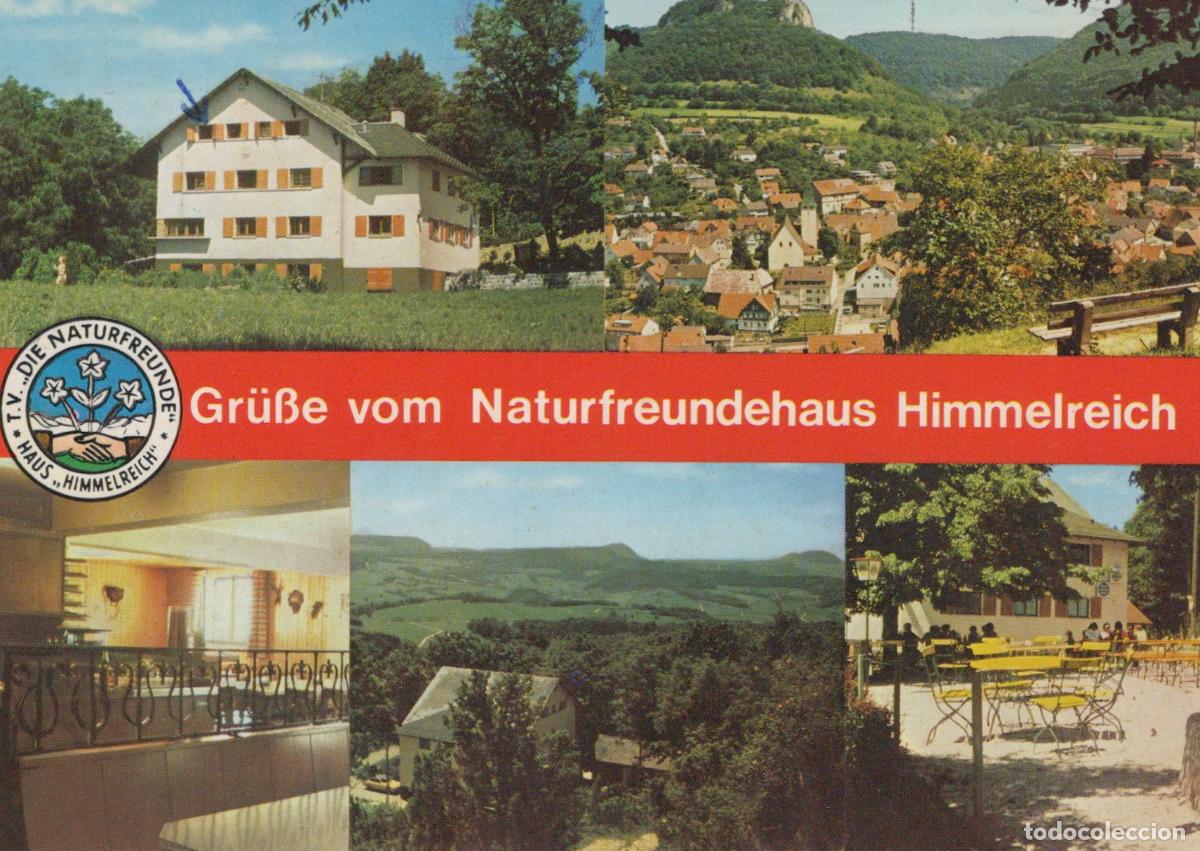 Postcards: Germany Aalen Gr&uuml;&szlig;e Vom Naturfreundehaus Himmelreich Heubach 1970s *YBA305