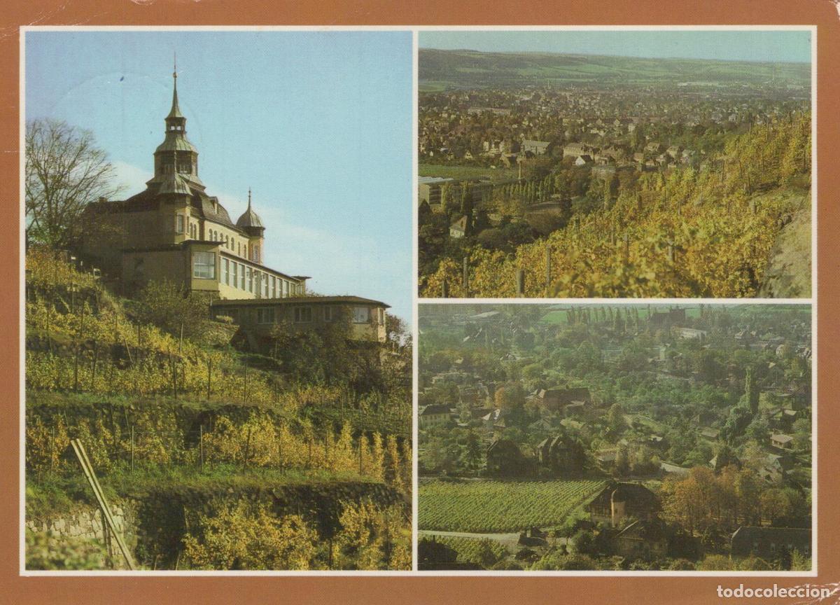 Postcards: Germany Radebeul Spitzhaus Vineyard Views 1980s *YBA269