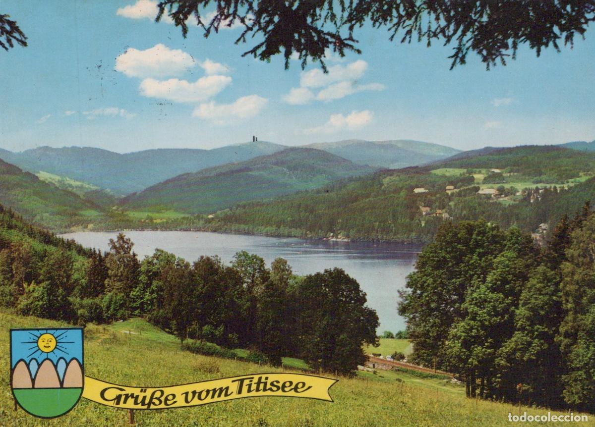Postcards: Germany Titisee Neustadt View of Titisee Lake in the Black Forest With *YBA296