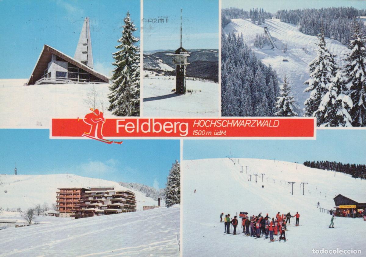 Postcards: Germany Feldberg Hochschwarzwald Ski Resort Winter Landscape *YBA298