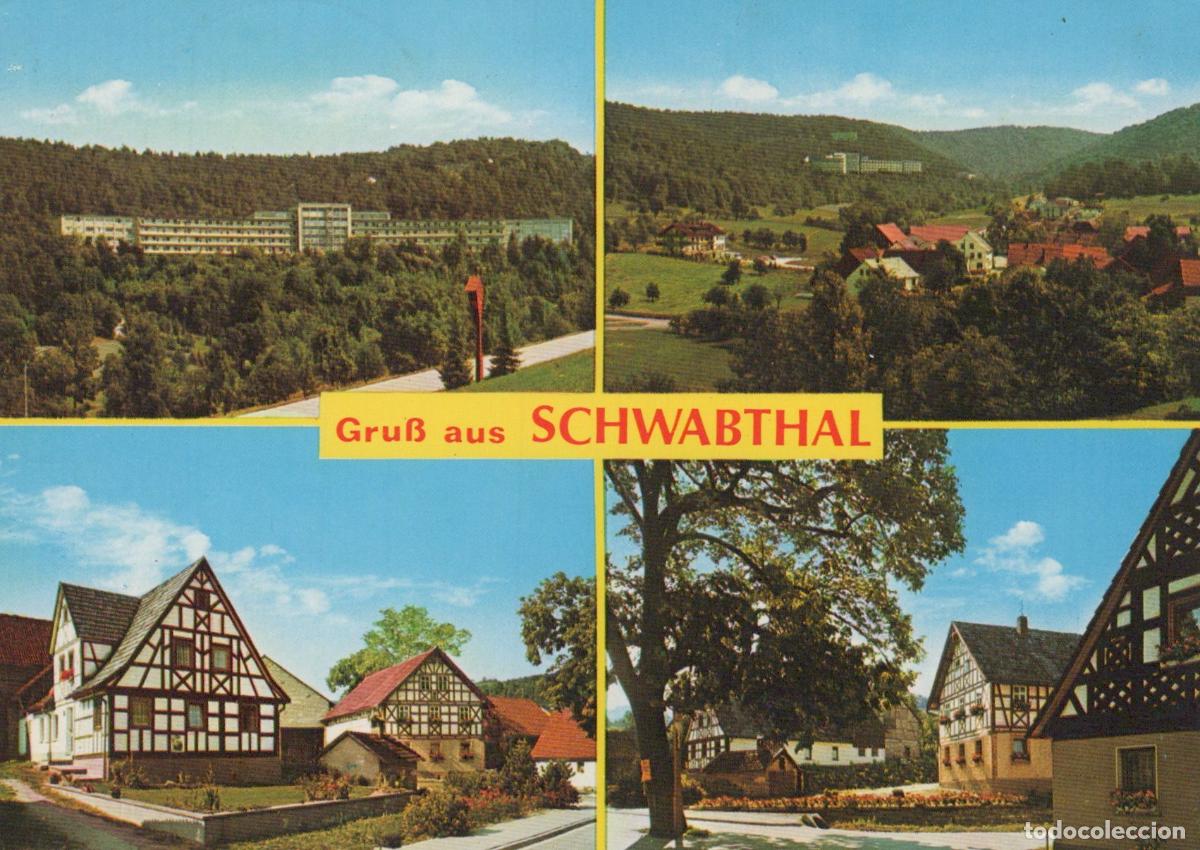 Cartoline: Germany Schwabthal Multi View With Half Timbered Houses *YBA304