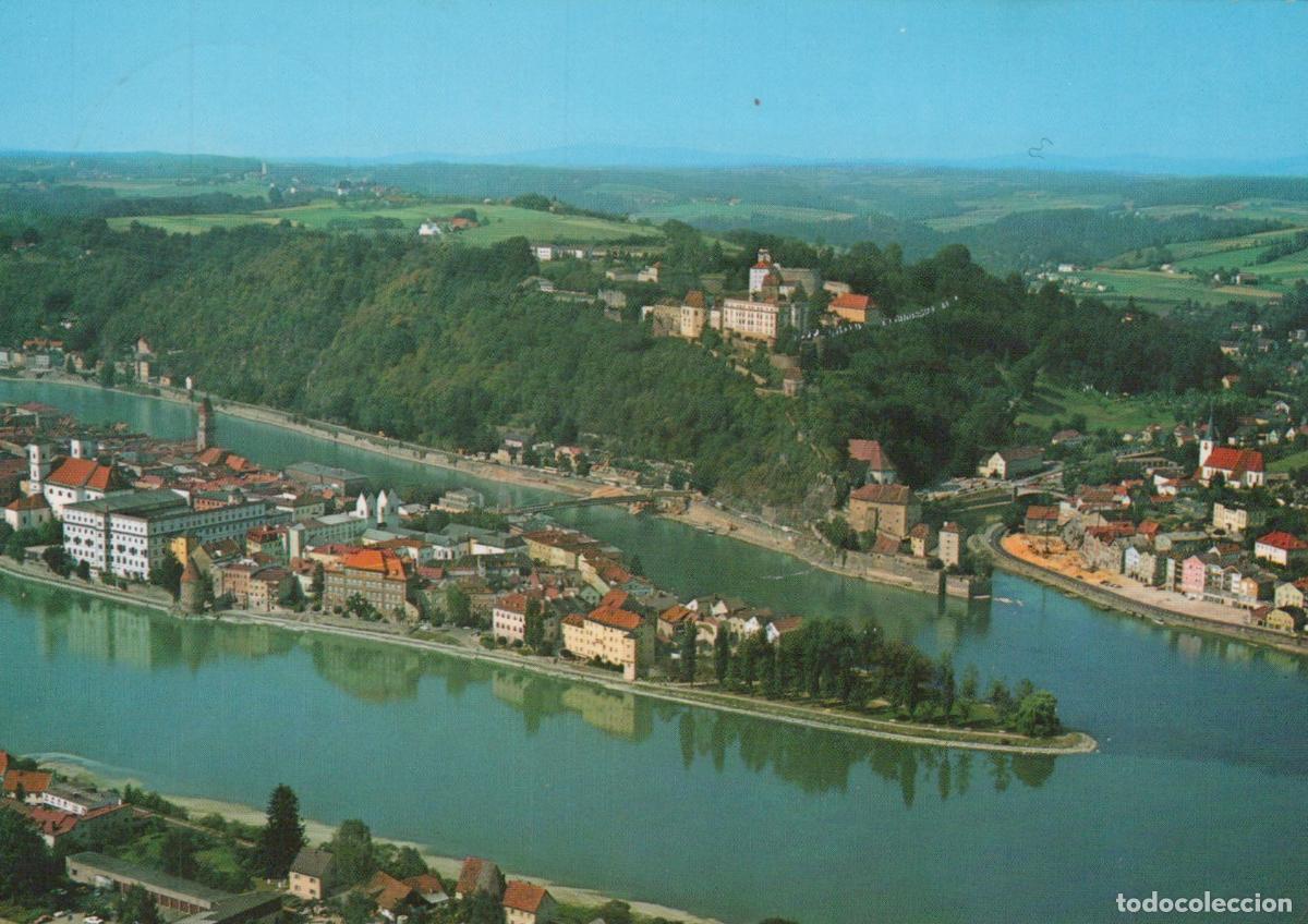Cartoline: Germany Passau Three Rivers City View *YBA178