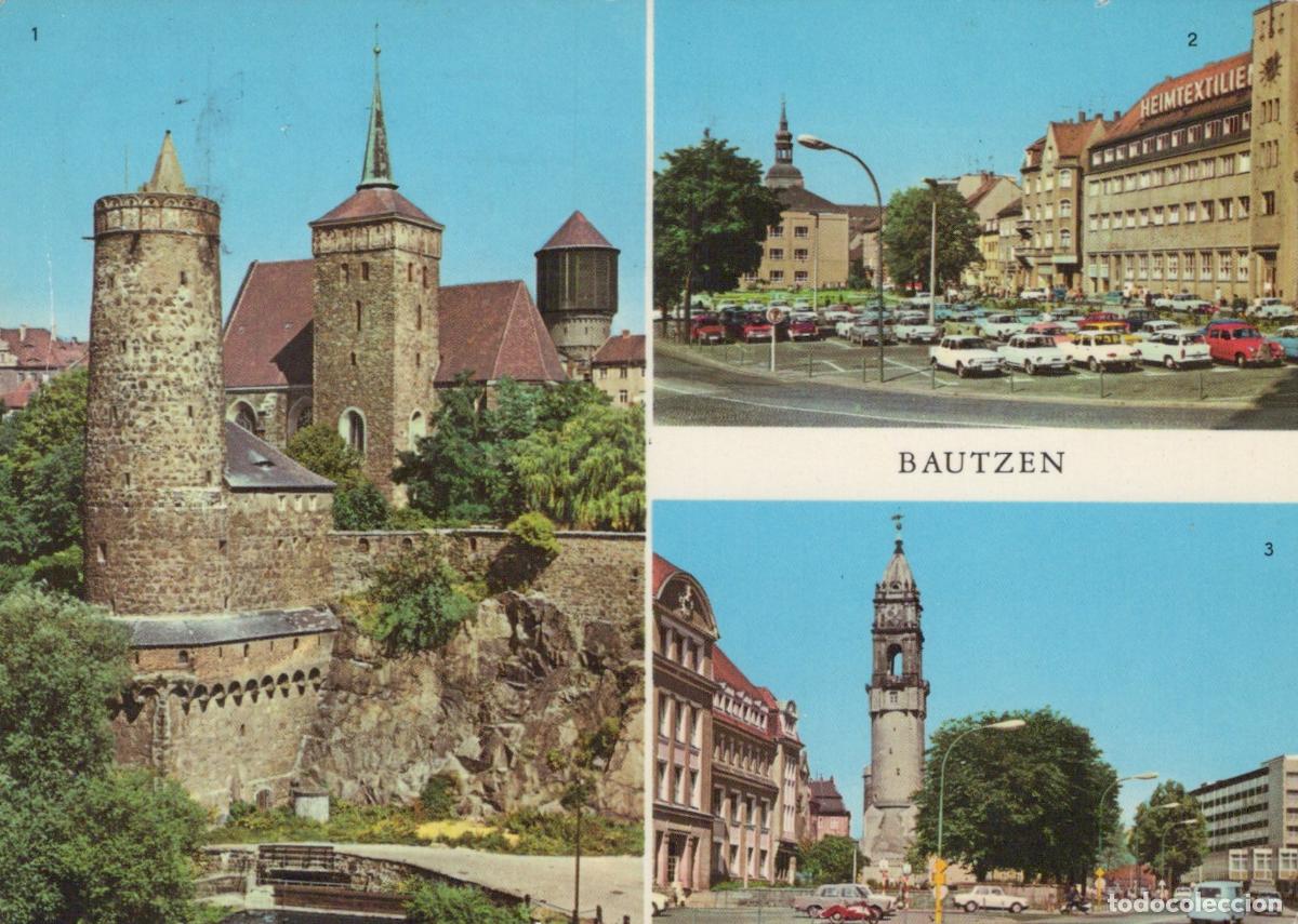 Cartes Postales: Germany Bautzen Old Water Art St Michael S Church and City Views *YBA246