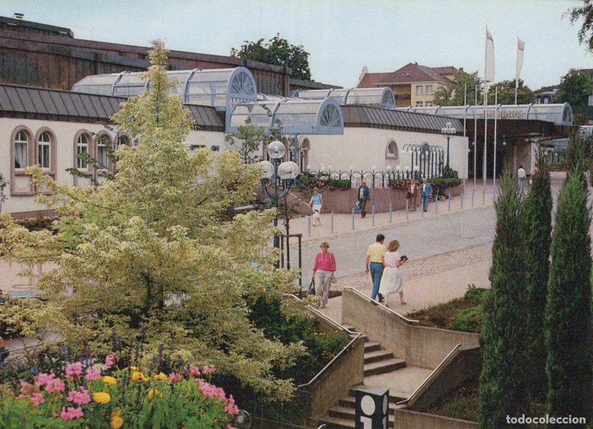 Postcards: Germany Bad Wildungen Das Neue Kurhaus With People Walking Outside *YBA280