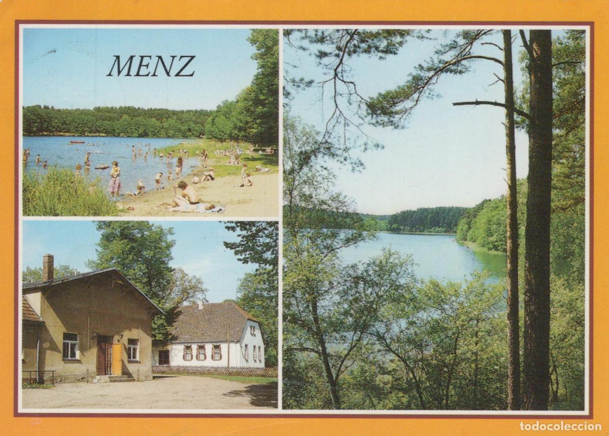 Postcards: Germany Gransee Menz Lake and Buildings *YBA311