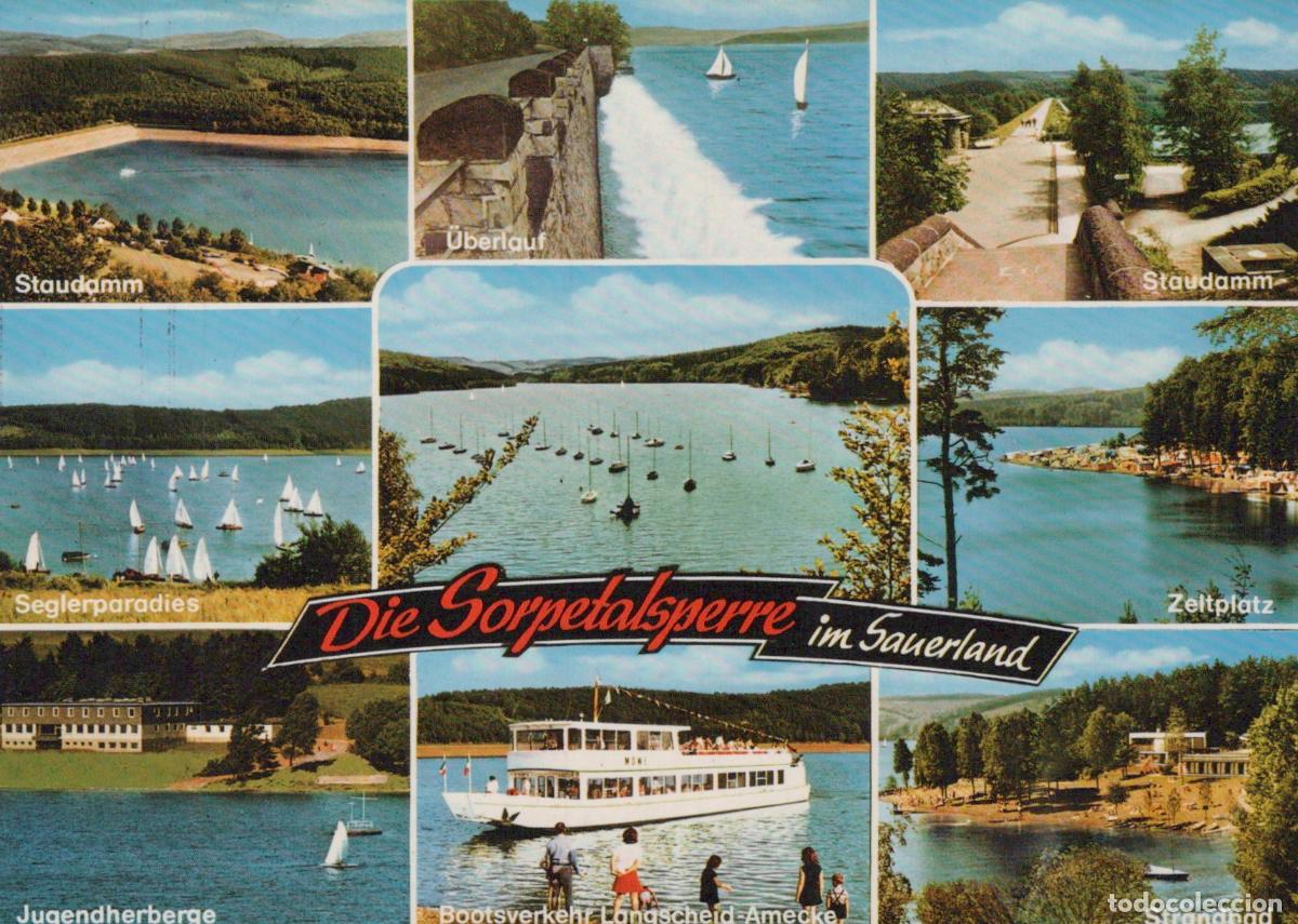 Postcards: Germany Sorpetalsperre Sundern Multi View *YBA547