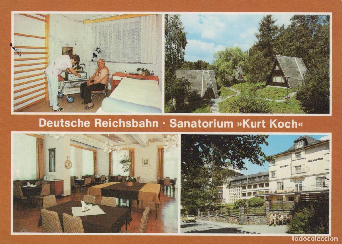 Postales: Germany Bad Elster Deutsche Reichsbahn Sanatorium Kurt Koch *YBA258