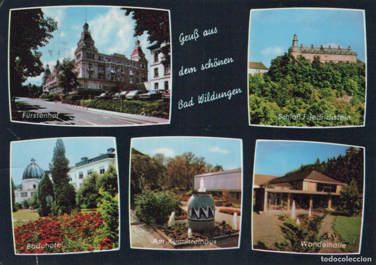 Cartes Postales: Germany Bad Wildungen F&uuml;rstenhof Schloss Friedrichstein Badehotel *YBA279