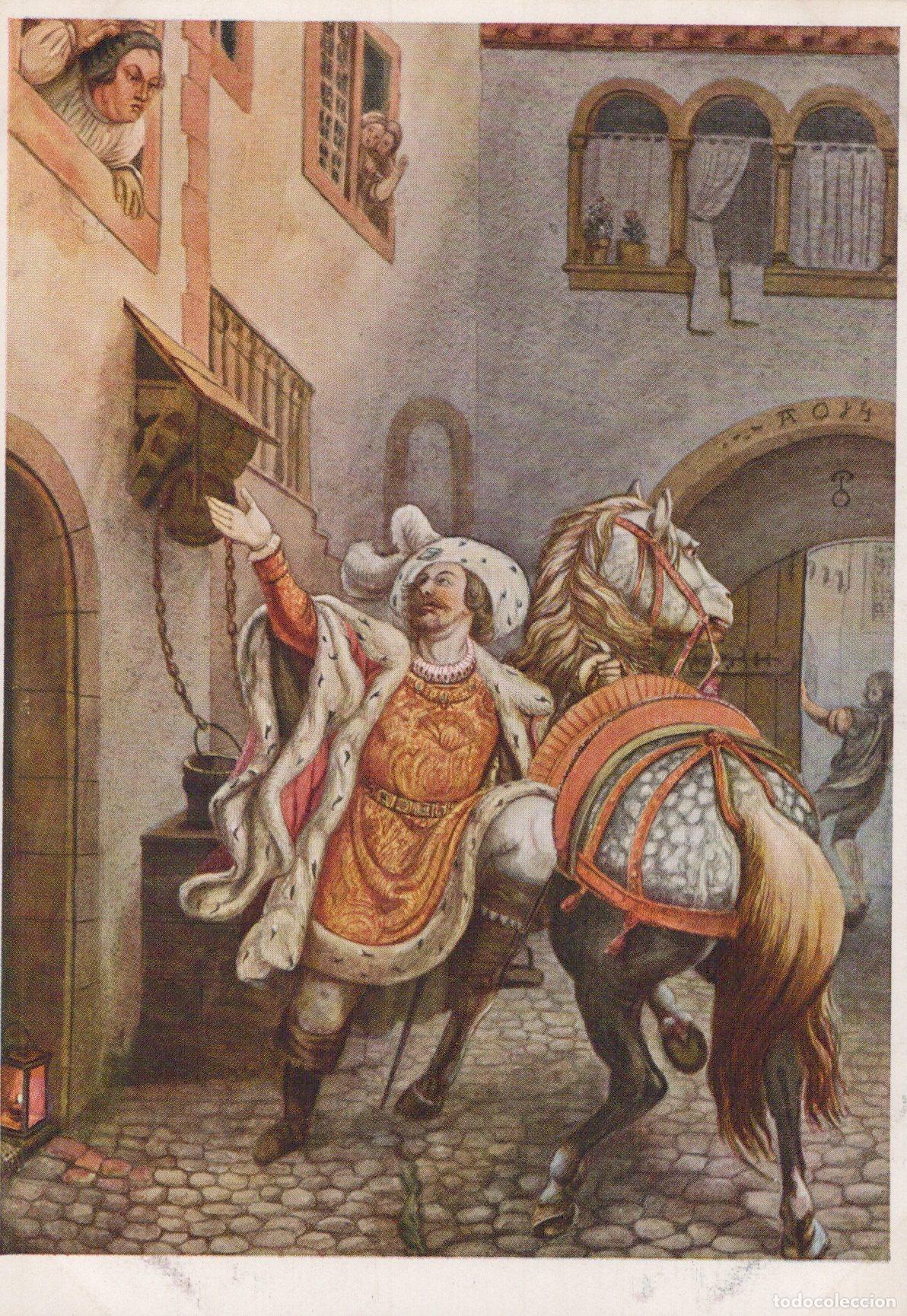 Cartes Postales: Germany Baden Baden Palatine Count Otto Heinrich On Horseback Unposted *YBA455