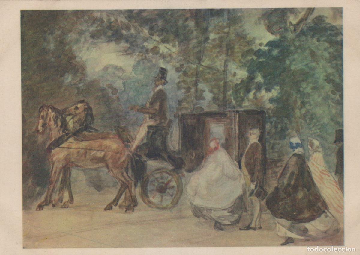 Cartes Postales: France Mulhouse Promenade in the Forest By Constantin Guys Unposted *YBA426