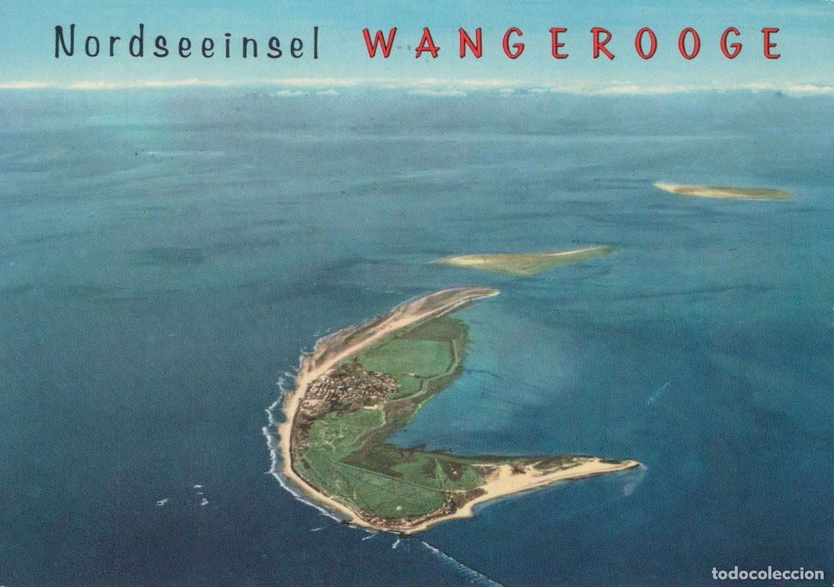 Cartes Postales: Germany Wangerooge North Sea Island Aerial View Landscape *YBA571