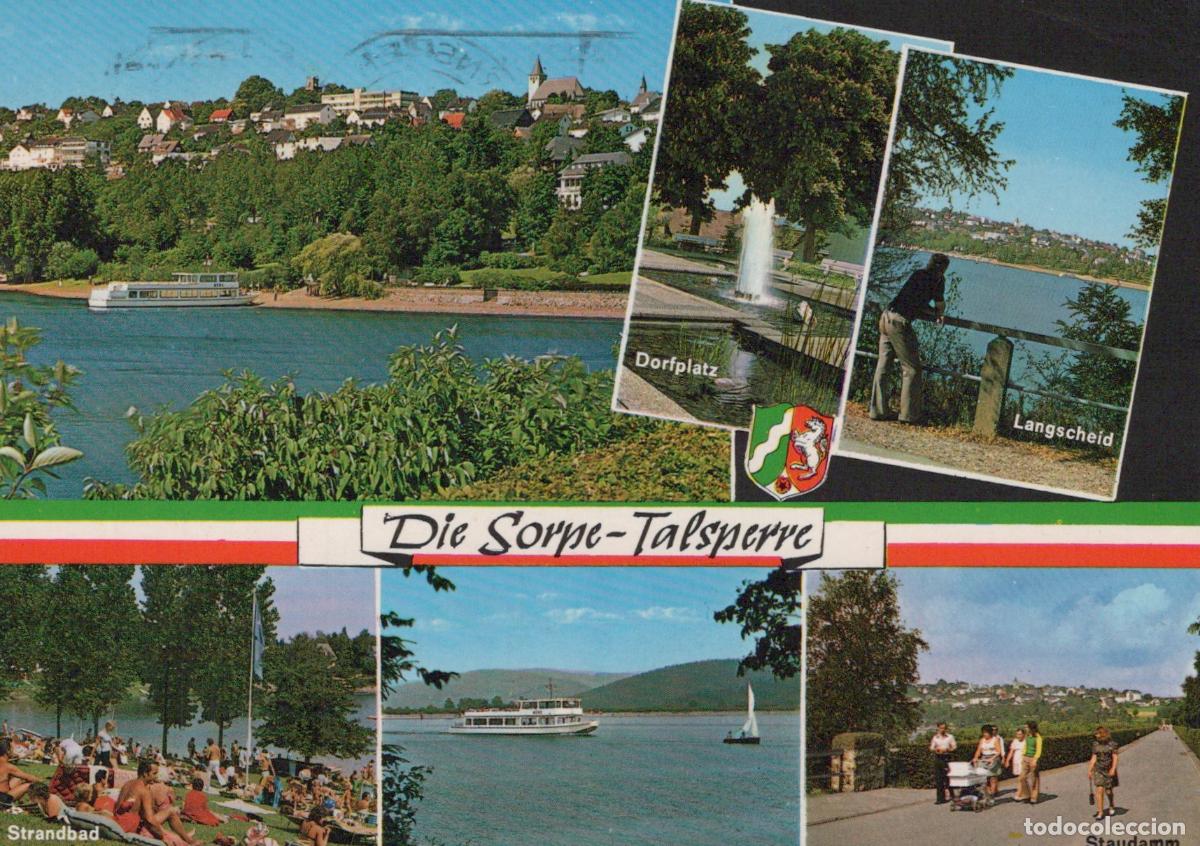 Cartes Postales: Germany Sundern Die Sorpe Talsperre Langscheid am Sorpesee in Sauerland *YBA548