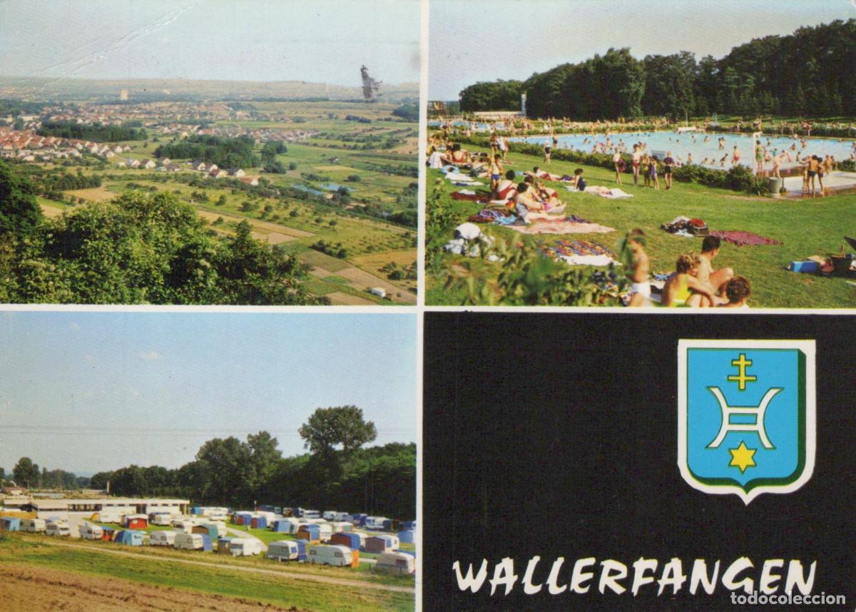 Cartes Postales: Germany Kreis Merzig Wadern Wallerfangen Saar Multi View With Swimming *YBA573