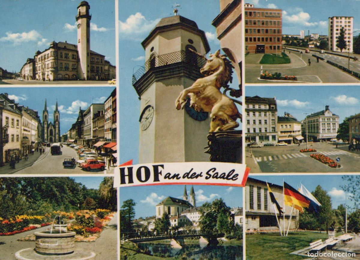 Cartes Postales: Germany Hof An der Saale Multi View With City Scenes *YBA735