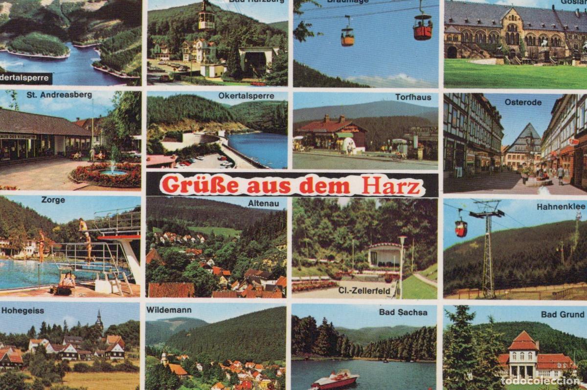 Cartes Postales: Germany Osterode Gr&uuml;&szlig;e aus Dem Harz A Multi View of Various Towns and *YBA828