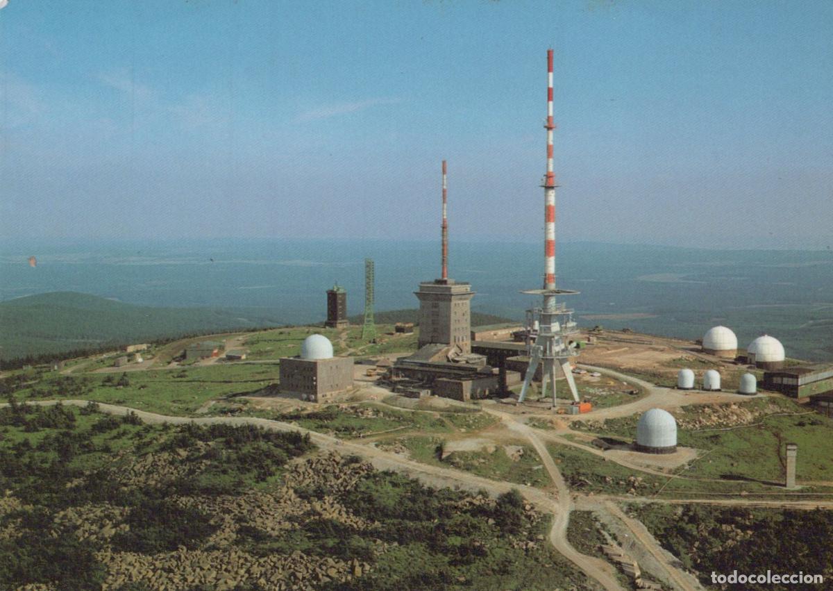 Cartes Postales: Germany Wernigerode Aerial View of the Brocken Summit With Its Radio *YBA832