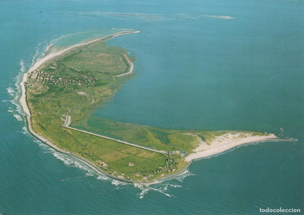 Cartes Postales: Germany Wangerooge Island Aerial View From West North Sea Resort *YBA572