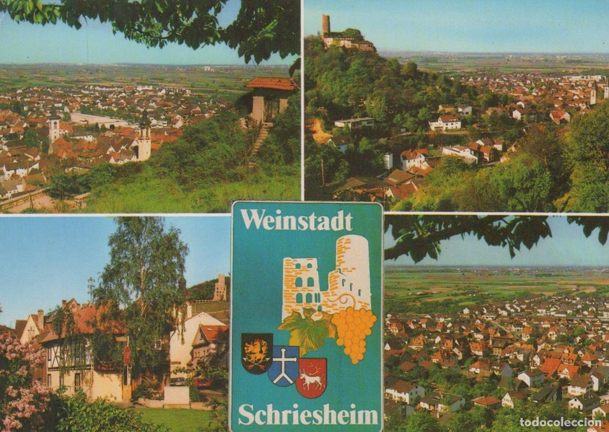 Postais: Germany Weinheim Schriesheim Region Panoramic Views and Town Scenes *YBA836