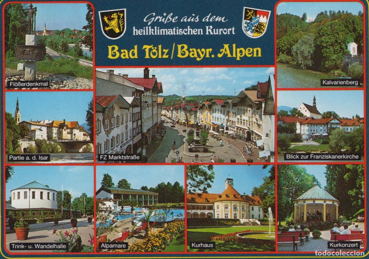 Postais: Germany Bad T&ouml;lz Multi View With Market Street *YBA848