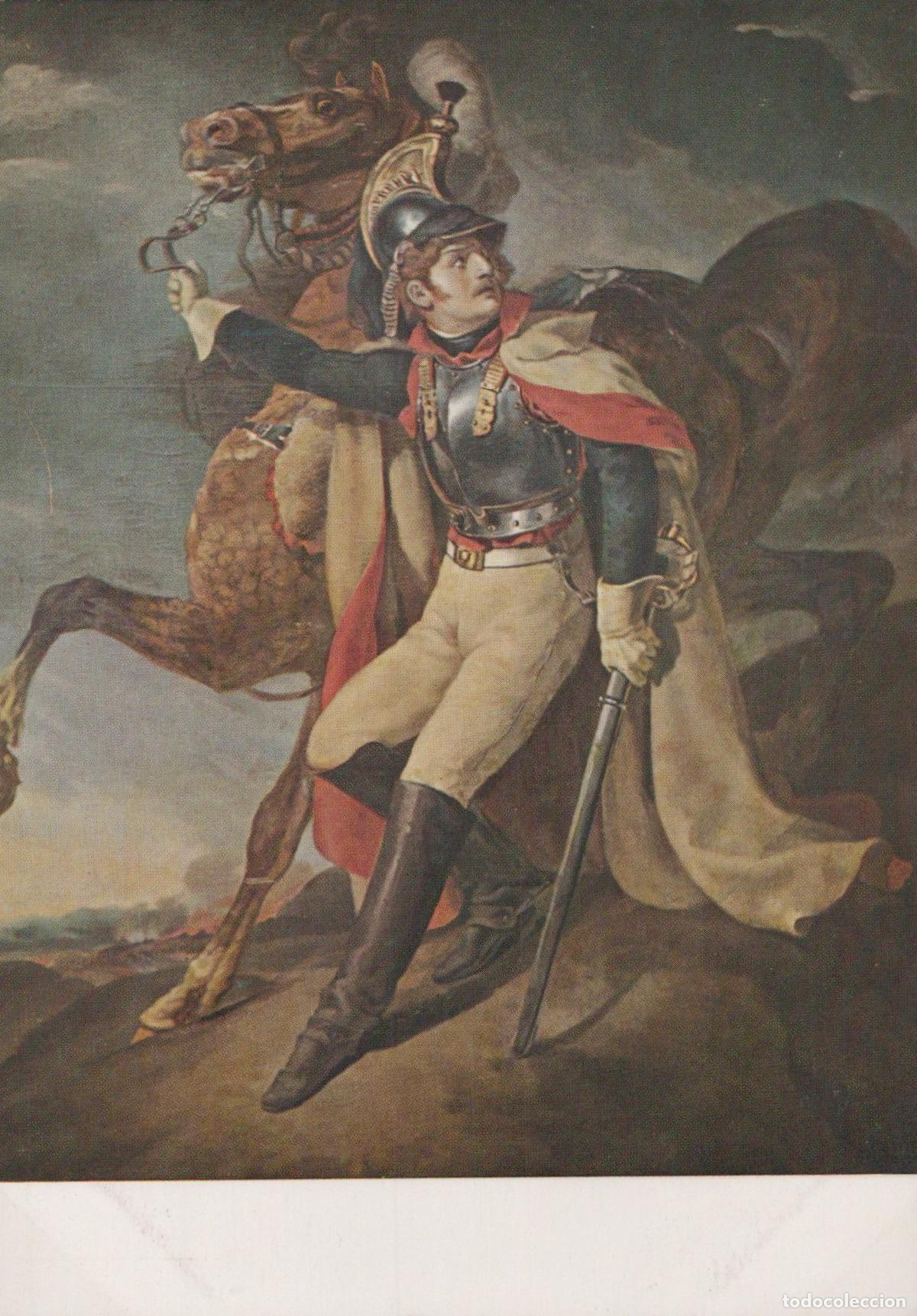 Postales: Switzerland Gen&egrave;ve G&eacute;ricault le Cavalier Horseman Military Unposted *YBA510