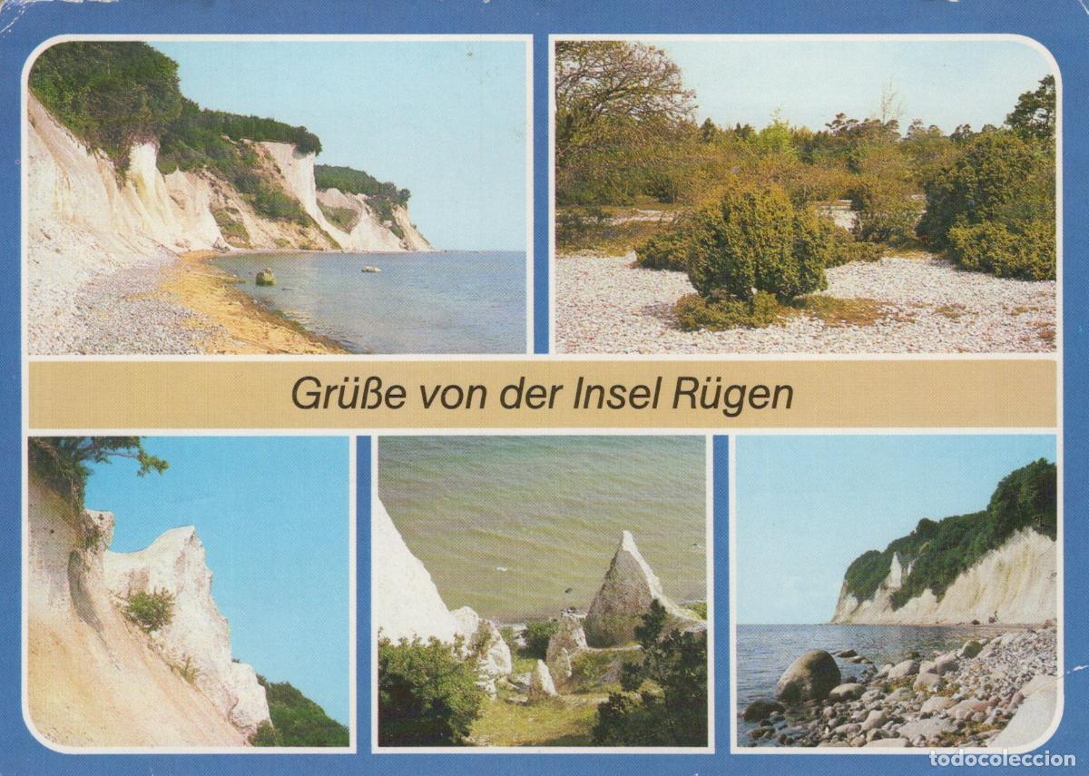 Postales: Germany Ruegen Chalk Cliffs and Coastal Views On R&uuml;gen Island *YBA740