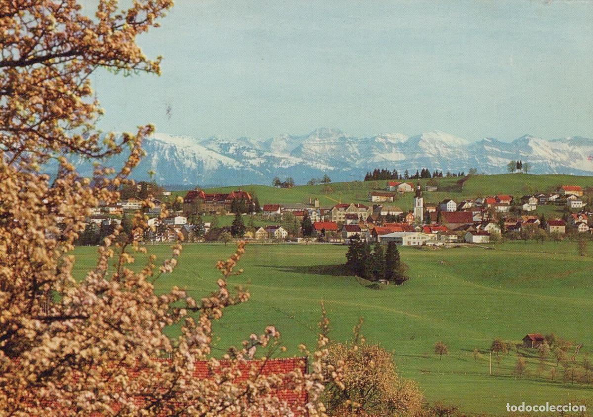 Postais: Germany Kurort Scheidegg Allg&auml;u Alpine Village With Snow Capped *YBA599