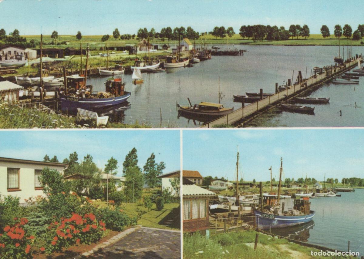 Postais: Germany Wismar Insel Poel Kirchdorf Fischerhafen am Kirchsee Bungalows *YBA614