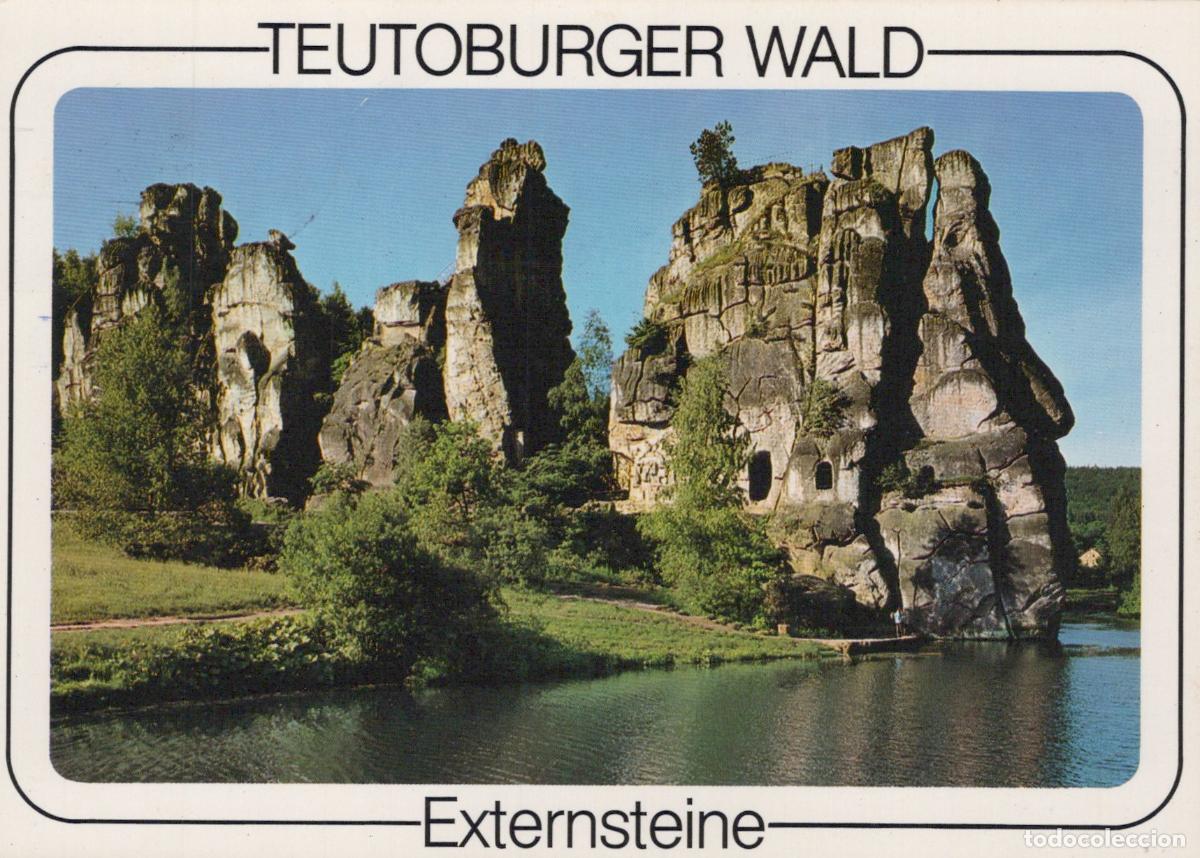 Postais: Germany Bad Meinberg Teutoburger Wald Externsteine Rock Formations *YBA536