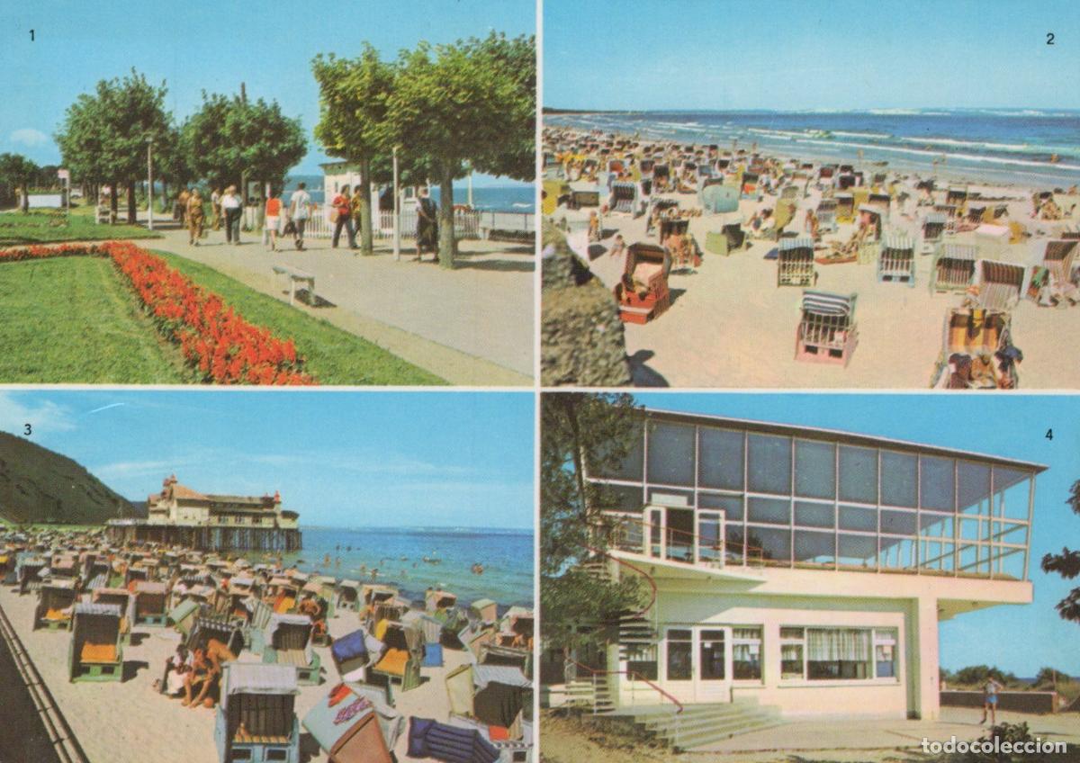 Postais: Germany Sellin Ostseebad Auf R&uuml;gen Promenade Binz Baabe Gdr *YBA741