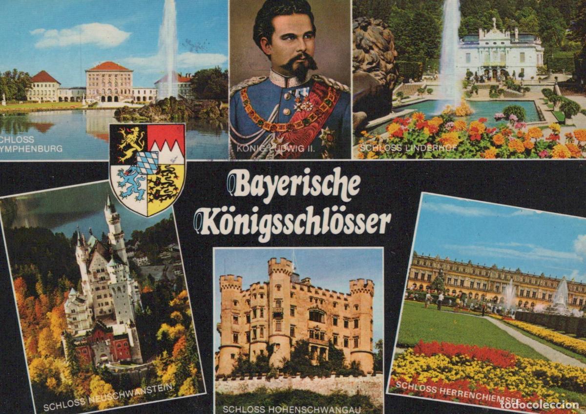 Postais: Germany Garmisch Partenkirchen Bavarian Royal Castles Nymphenburg *YBA792