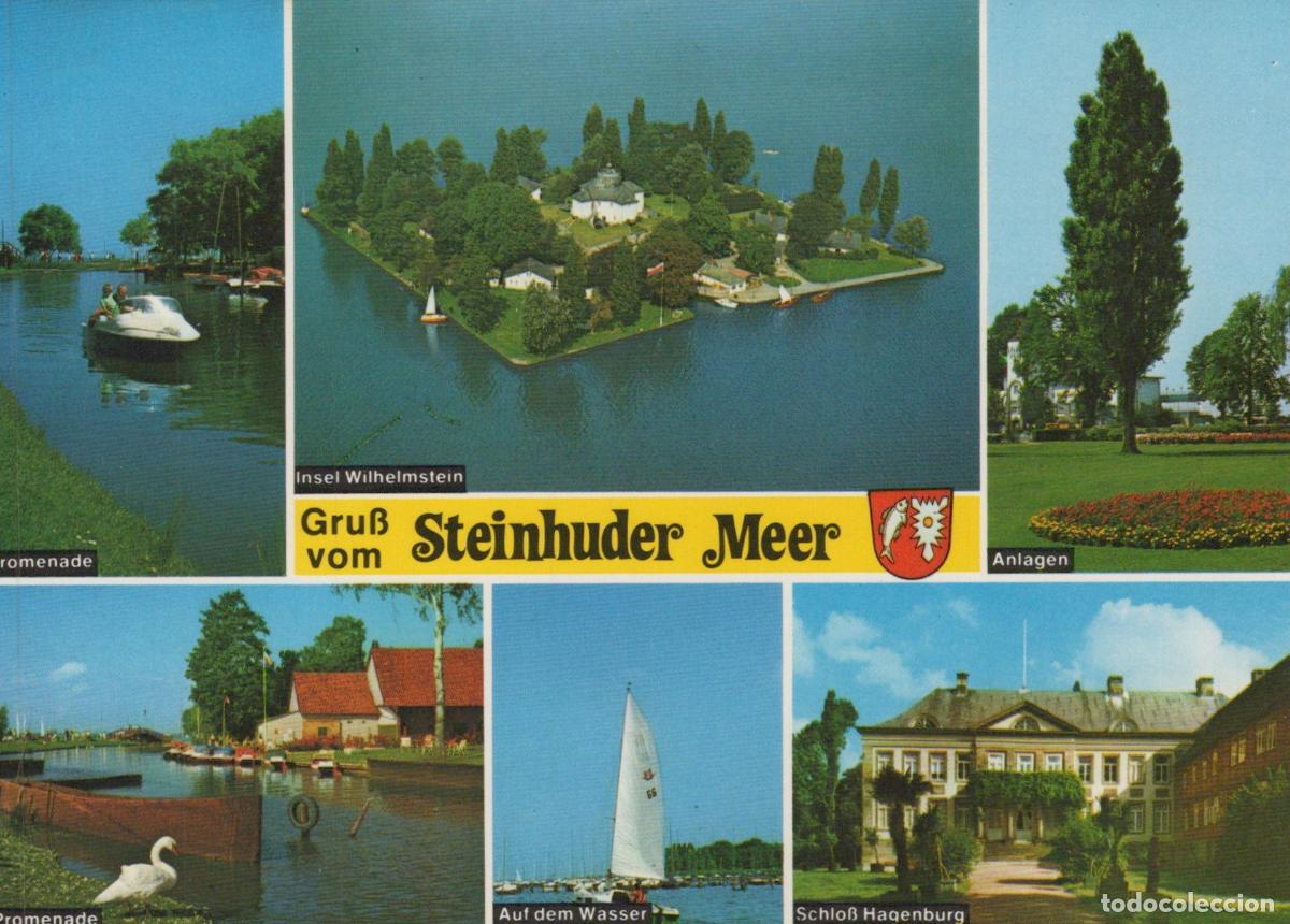 Postais: Germany Steinhude Steinhuder Meer Wilhelmstein Island Hagenburg Castle *YBA538