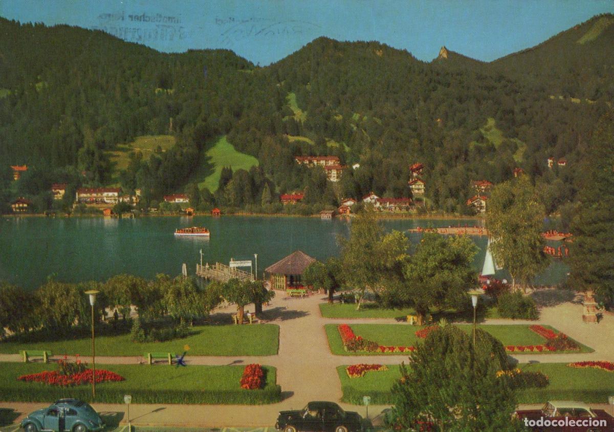 Postais: Germany Rottach Egern Tegernsee S&uuml;d Riedernsee Lake Landscape *YBA745