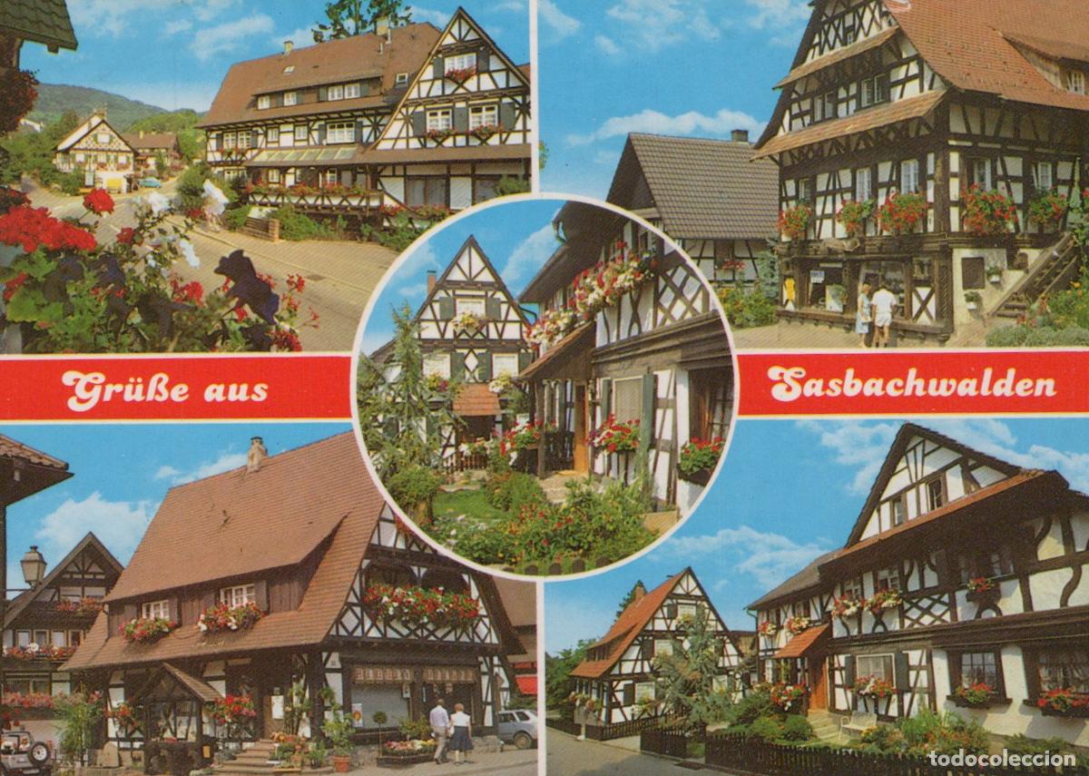 Postales: Germany Sasbachwalden Black Forest Traditional Half Timbered Houses *YBA853
