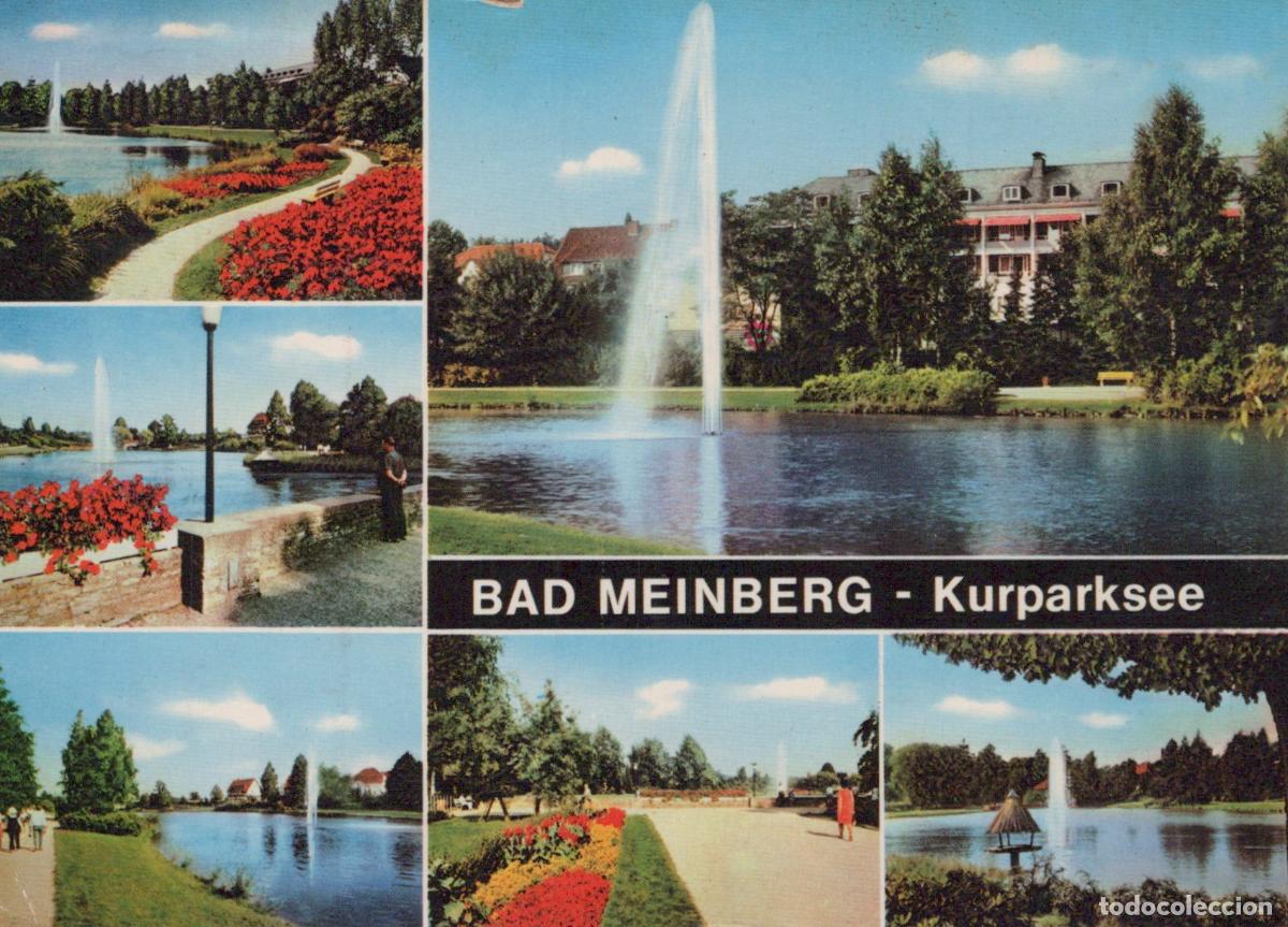 Cartes Postales: Germany Bad Meinberg Kurparksee Multiple Views of the Spa Park Lake *YBA765