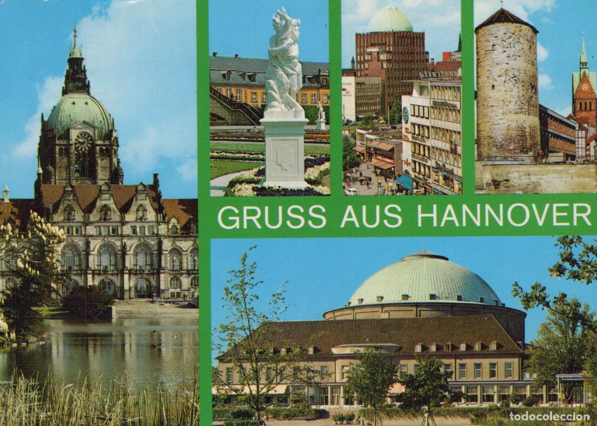 Cartes Postales: Germany Hannover Multi View With New Town Hall Buildings *YBA863
