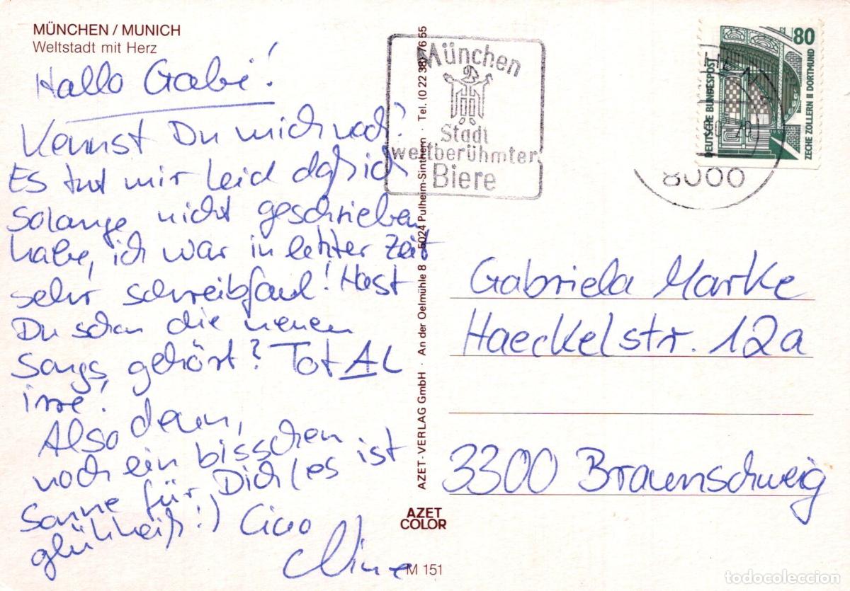 Postales: Germany Muenchen Munich Multi View Hauptbahnhof Deutsches Museum *YBA767 - Foto 2