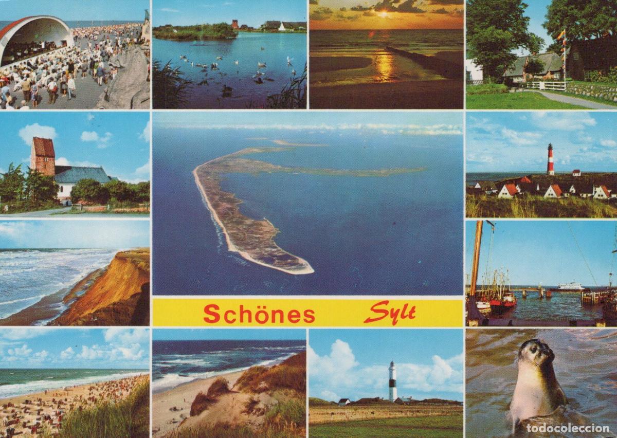 Cartes Postales: Germany Sylt Sch&ouml;nes Multi View With Lighthouse and Beach *YBA646